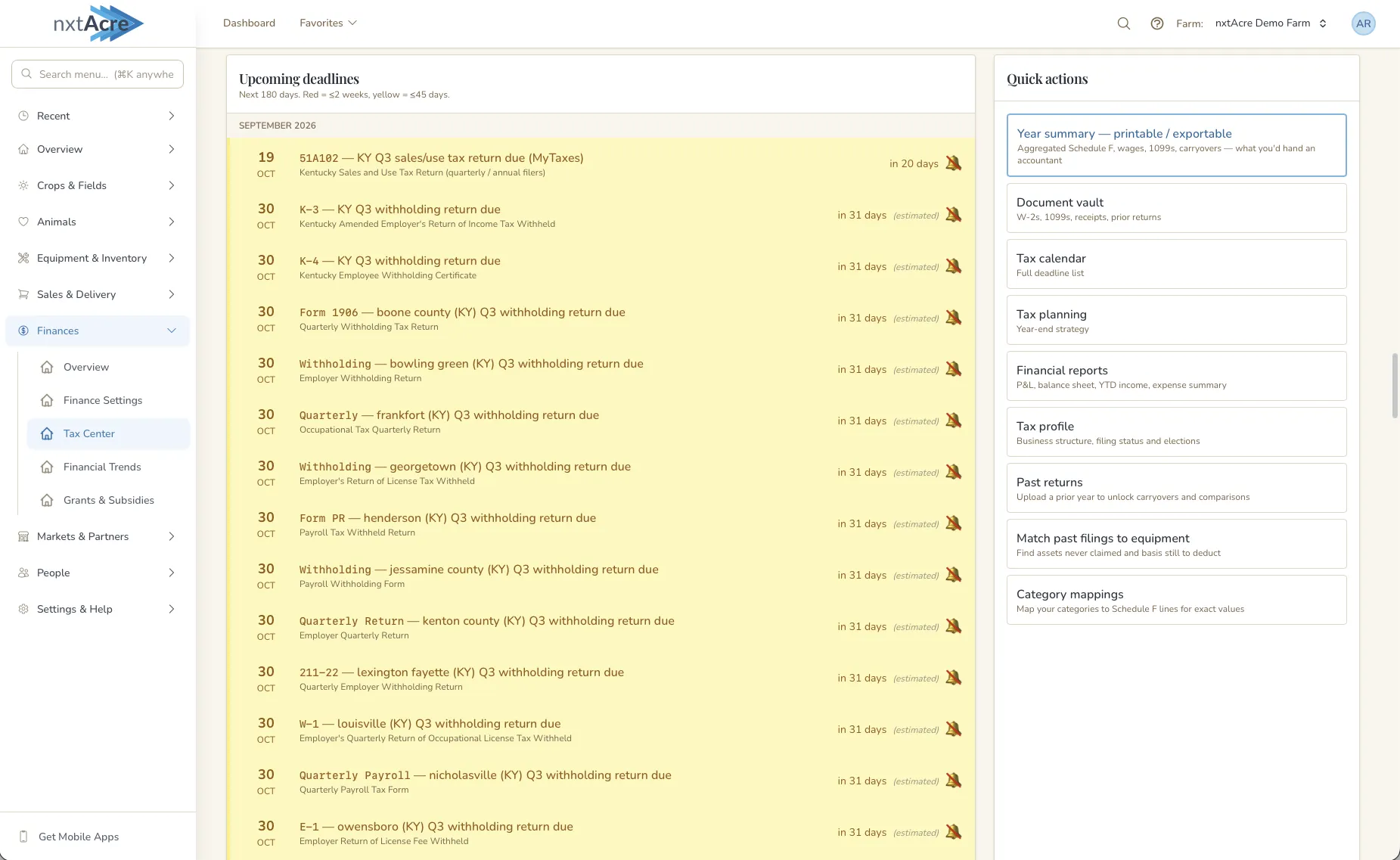 nxtAcre screenshot 8 of 10